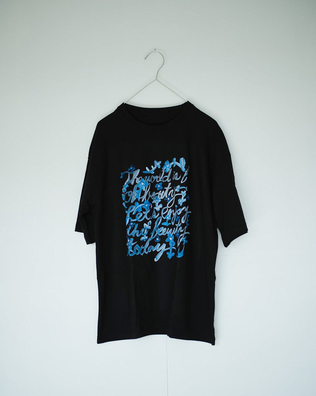 blue flowers T-Shirt