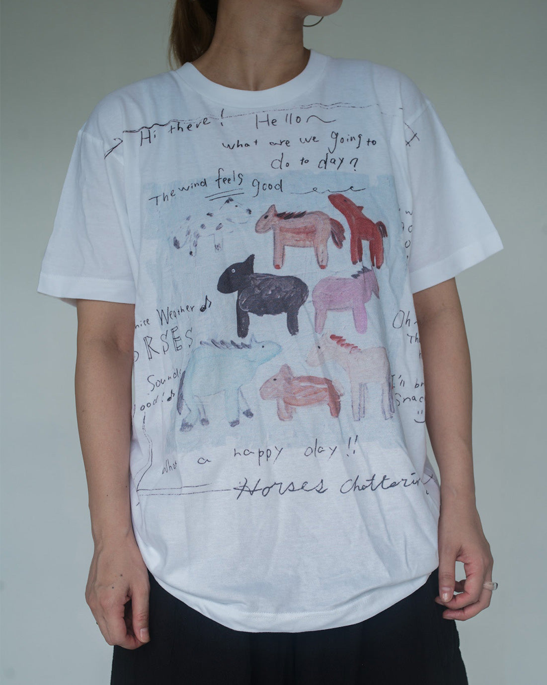 horses chattering T-Shirt